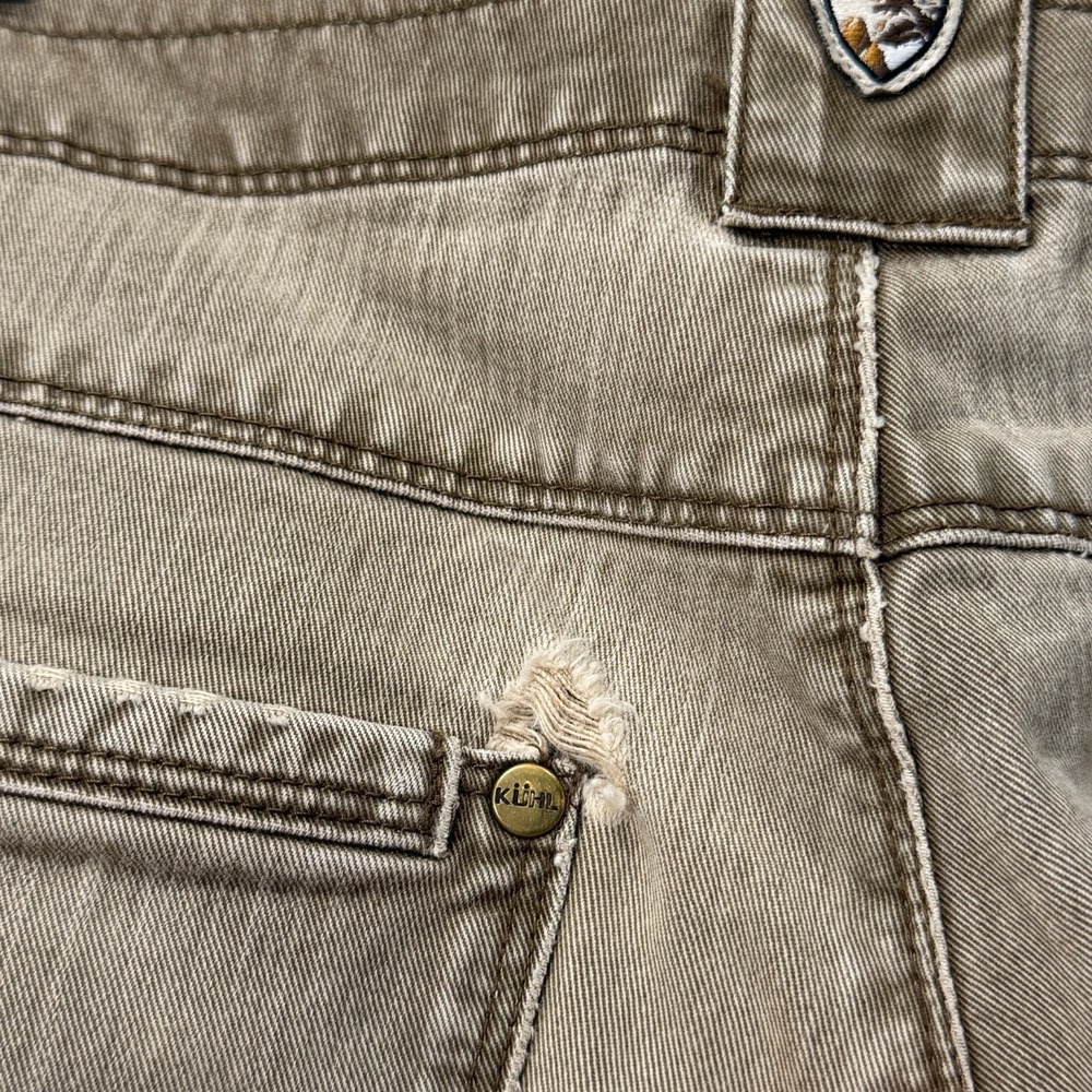 Kuhl Ryder Pants Mens 32x30 Beige Hiking Outdoor Stretch Workwear Distressed - Picture 9 of 16